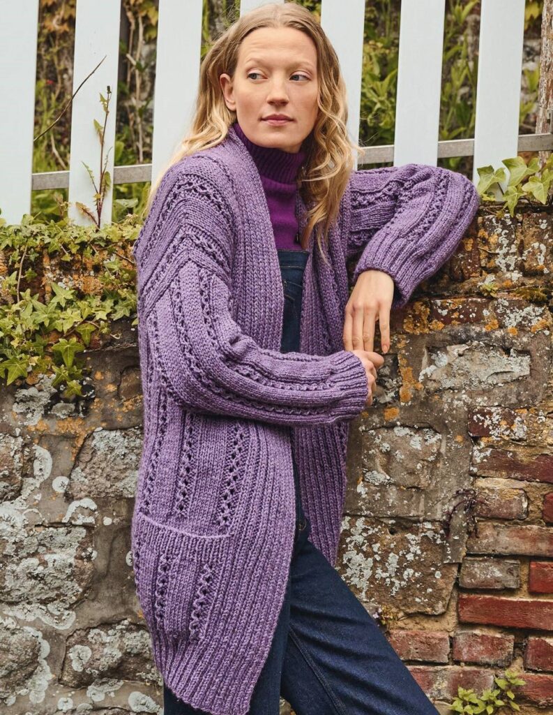 knitted cardigan