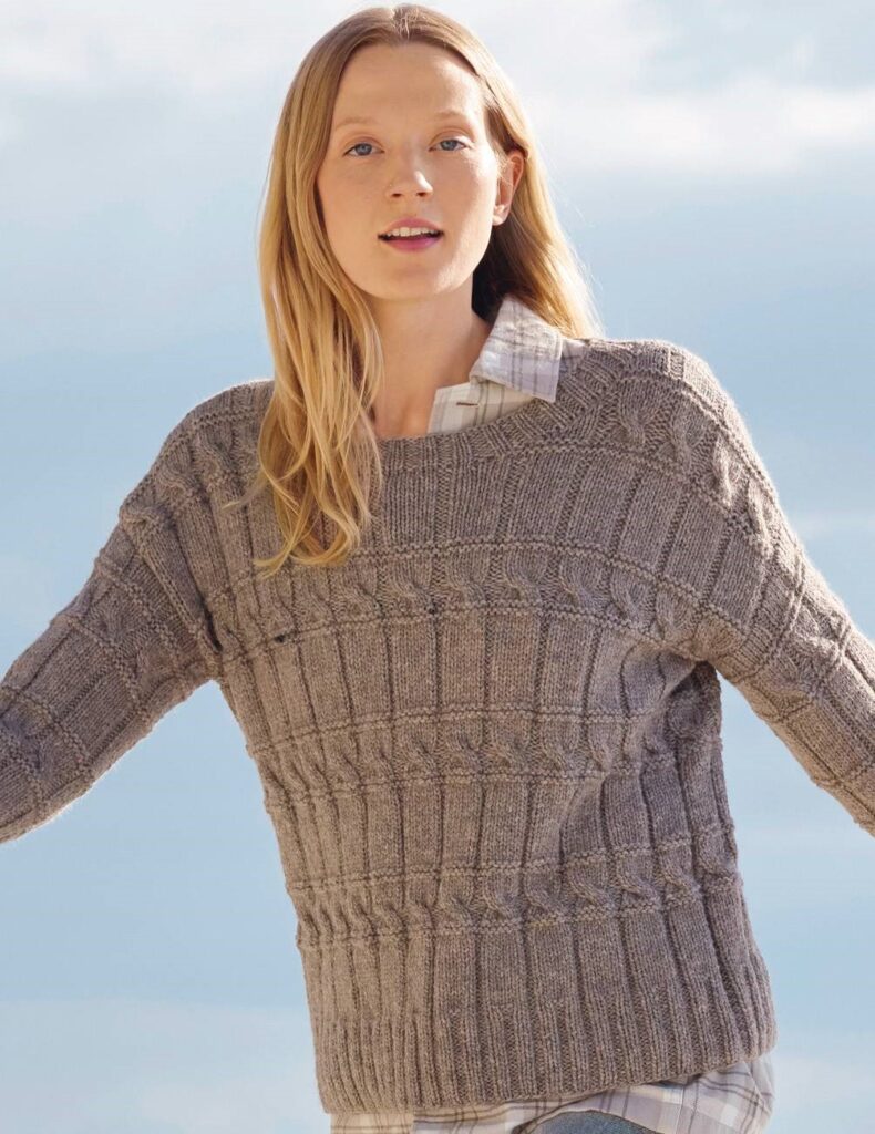 knitted pullover