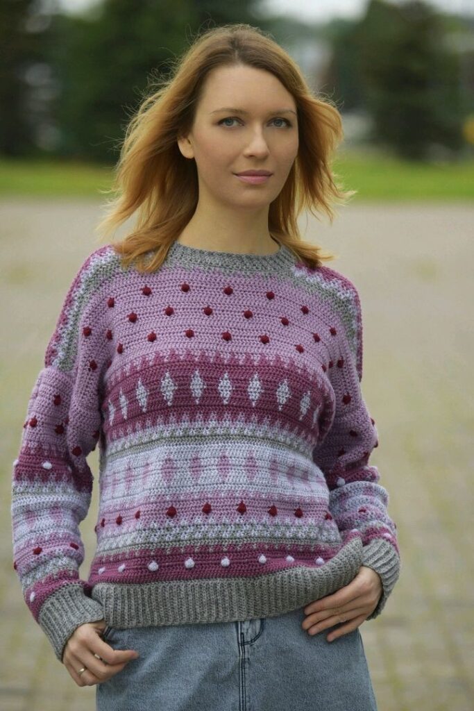 knitted pullover