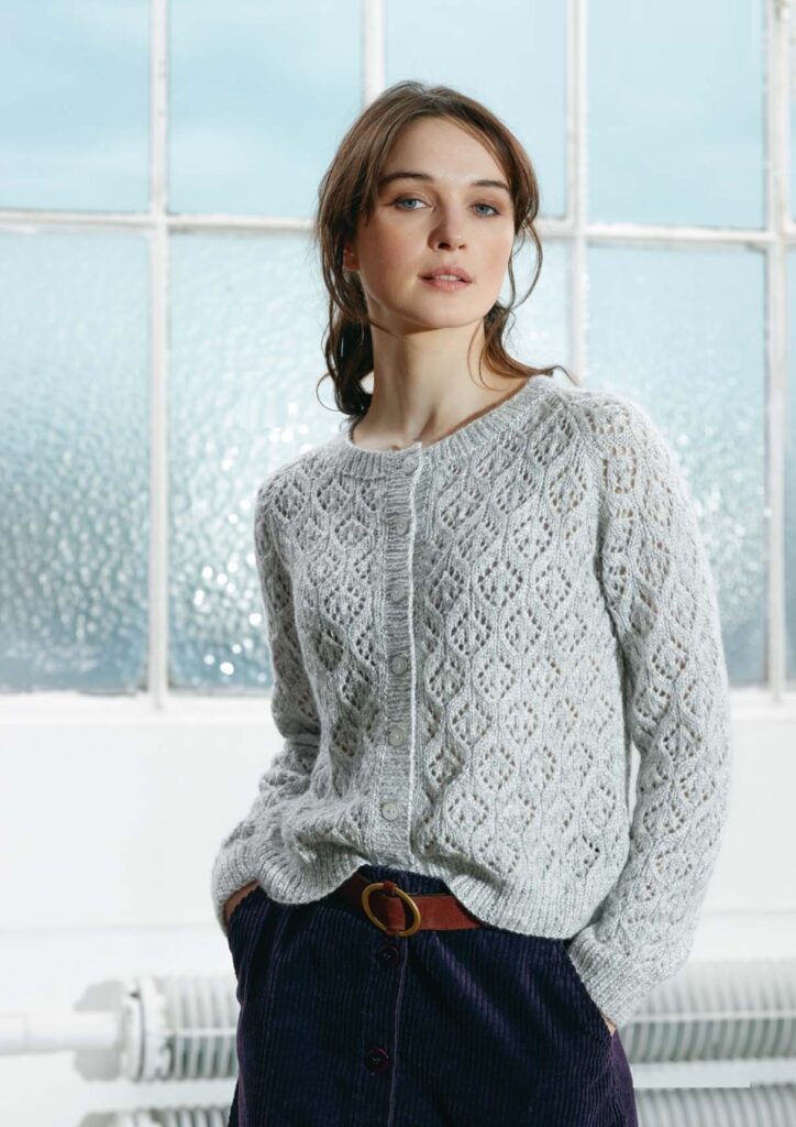 knitted cardigan