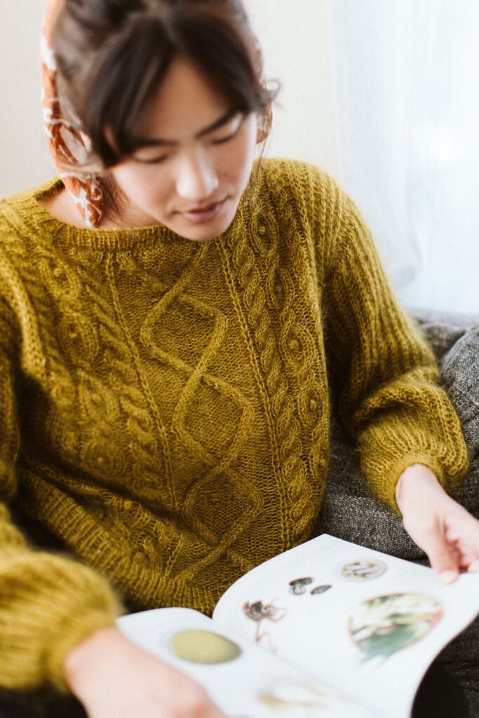 knitted pullover