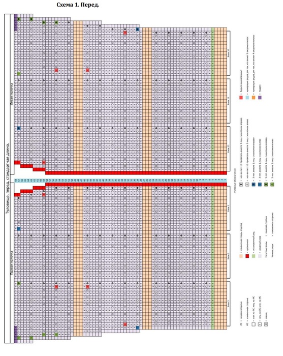 схема вязания спицами