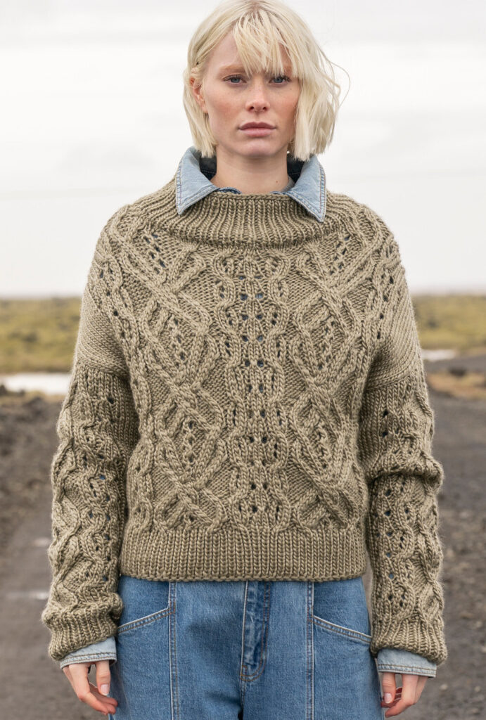 knitted pullover