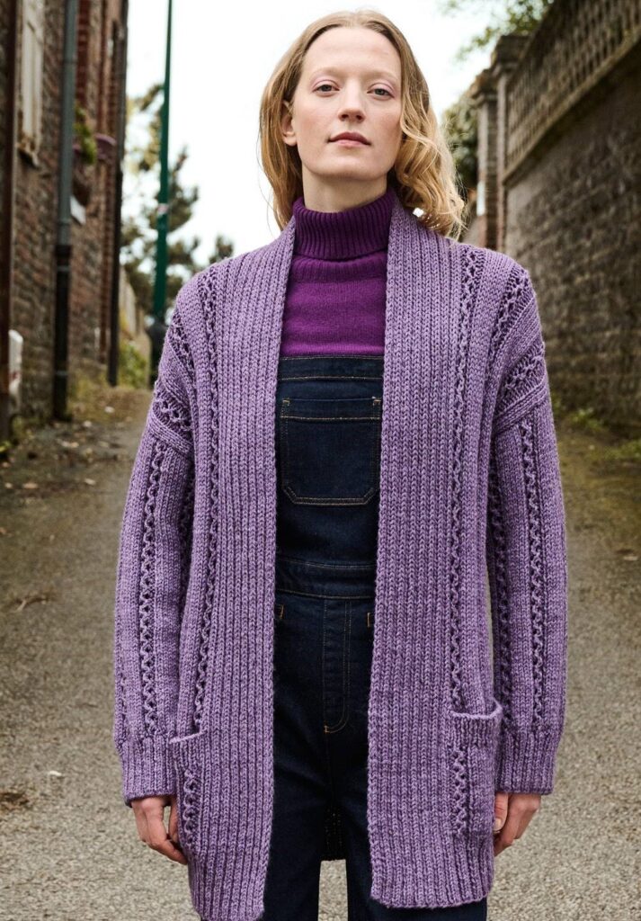 knitted cardigan