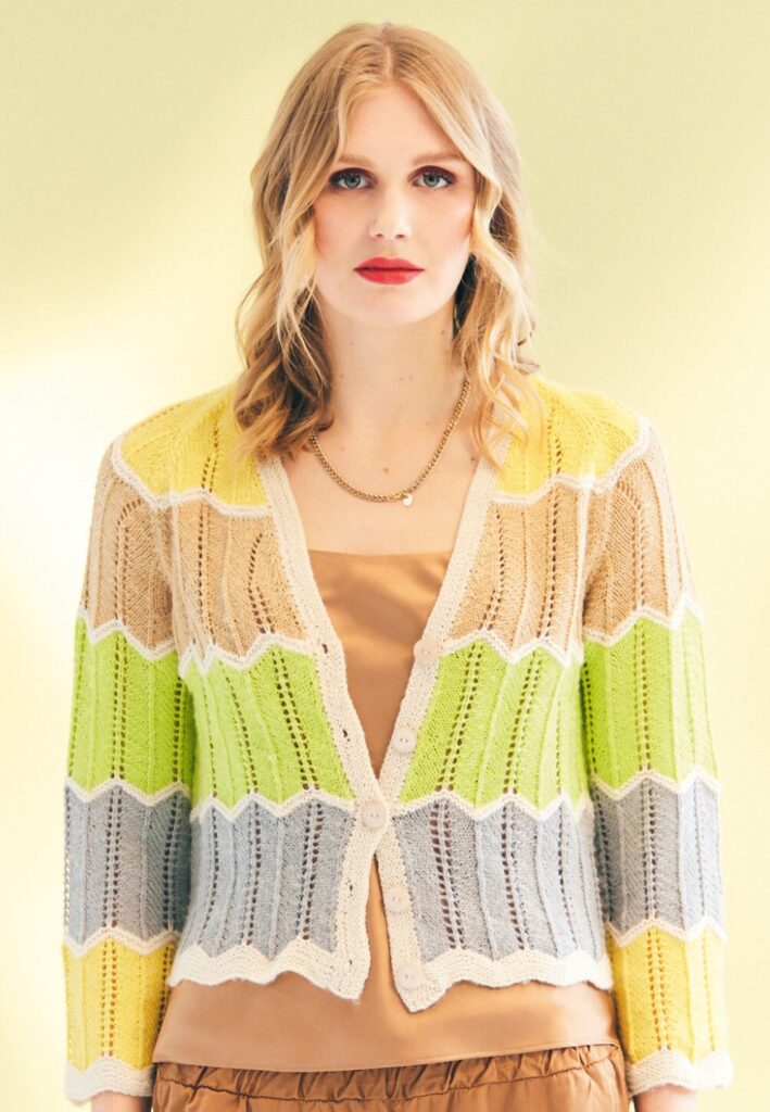 knitted cardigan