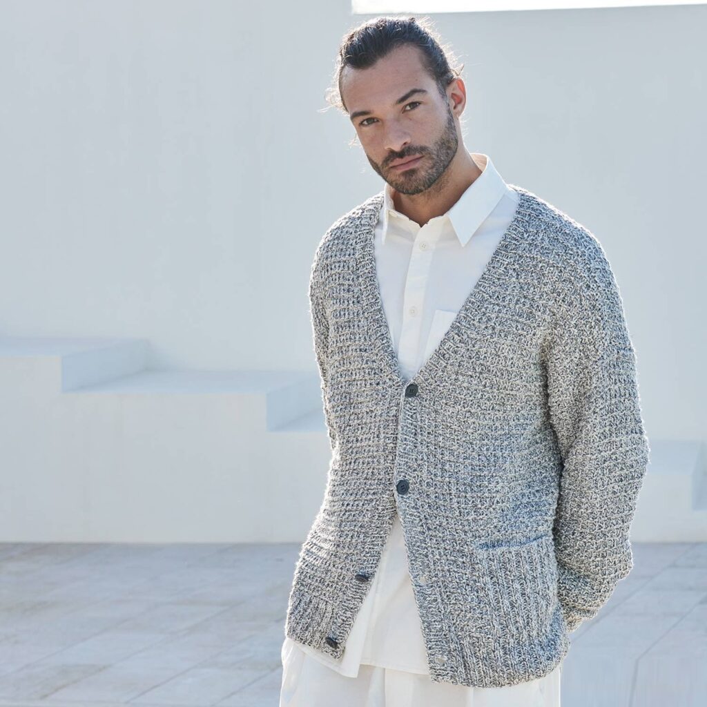 men's cardigan