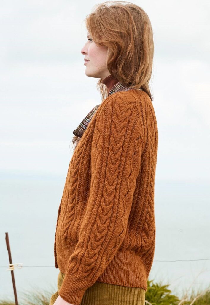 knitted cardigan