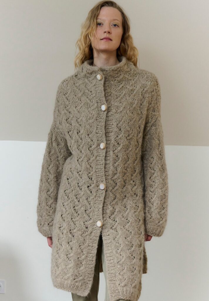 knitted coat