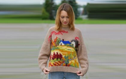 knitted pullover