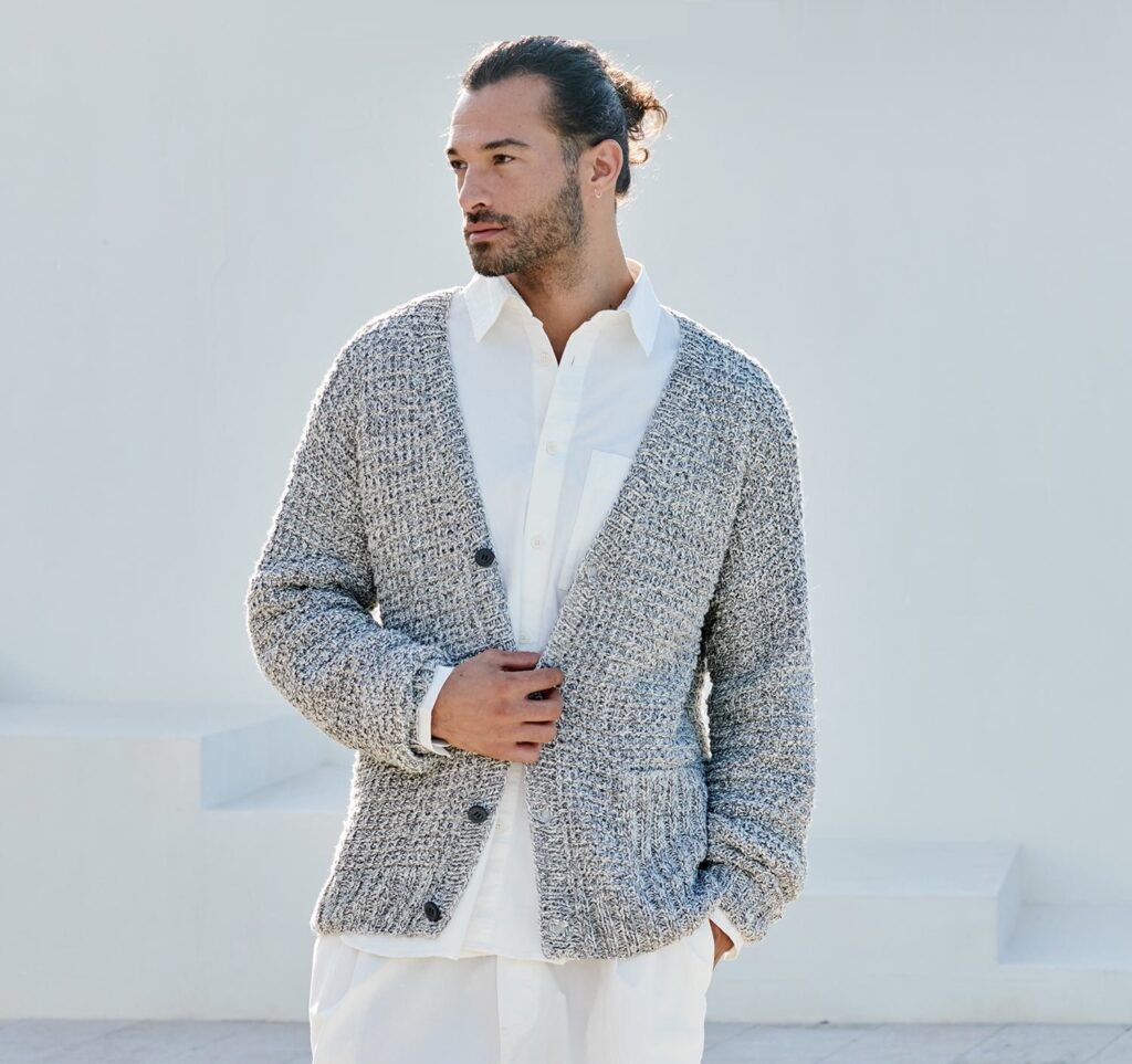 men's cardigan