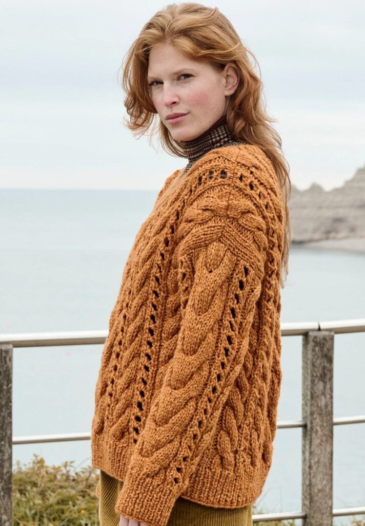 knitted pullover