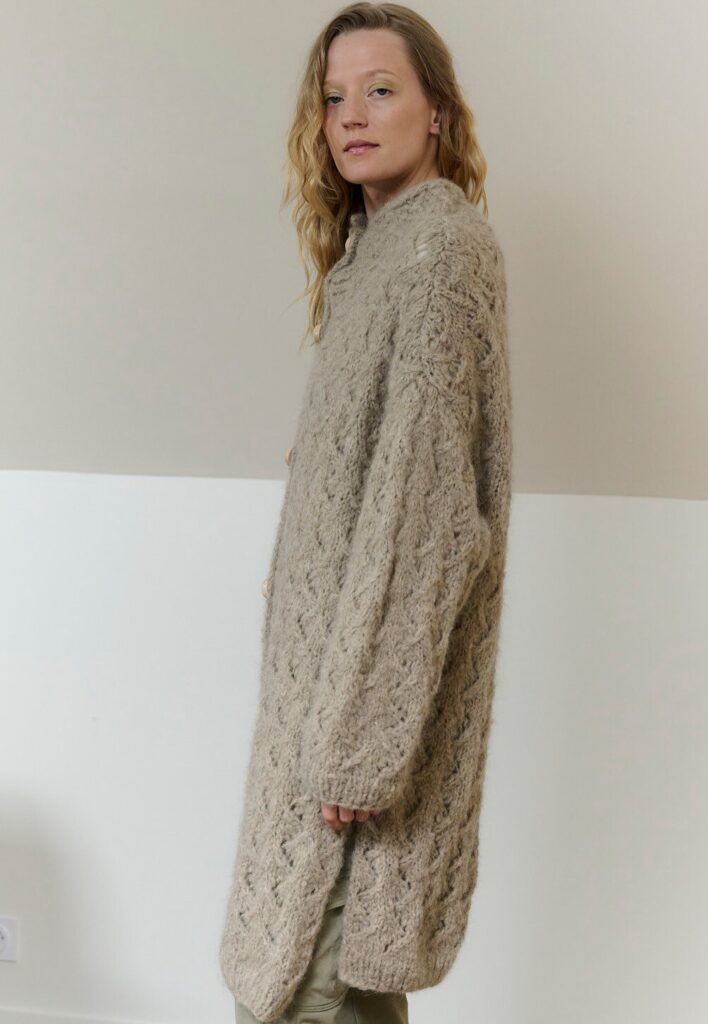 knitted coat