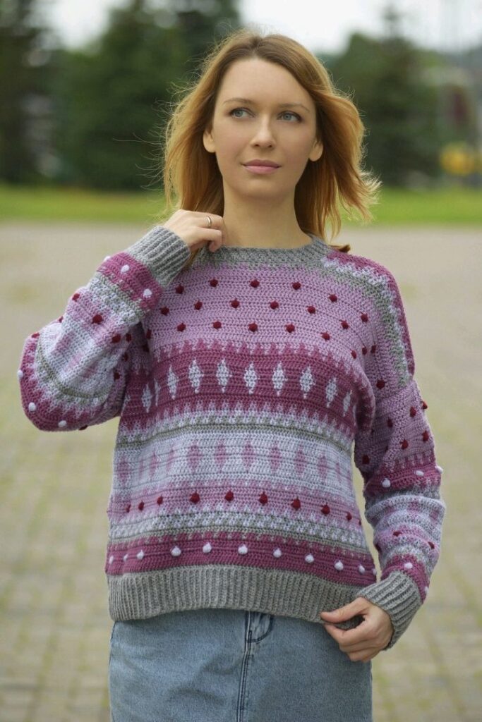 knitted pullover