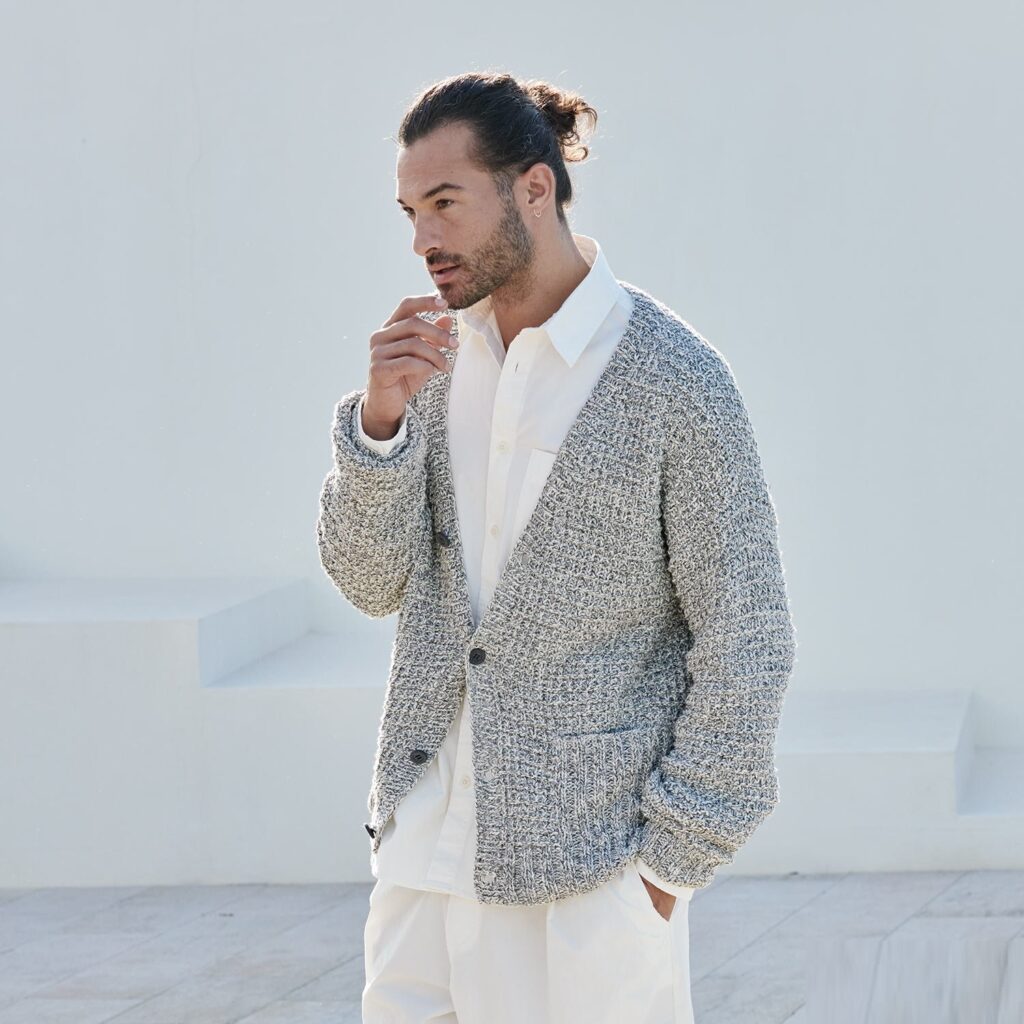 men's cardigan