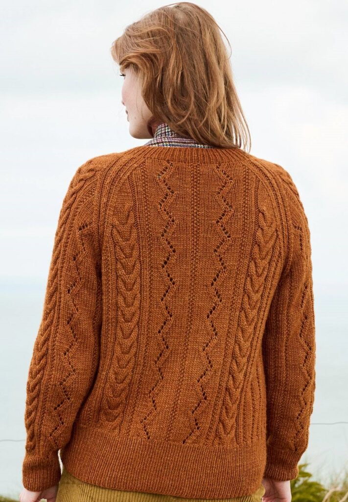 knitted cardigan