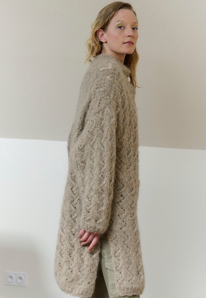 knitted coat