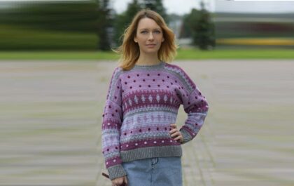 knitted pullover