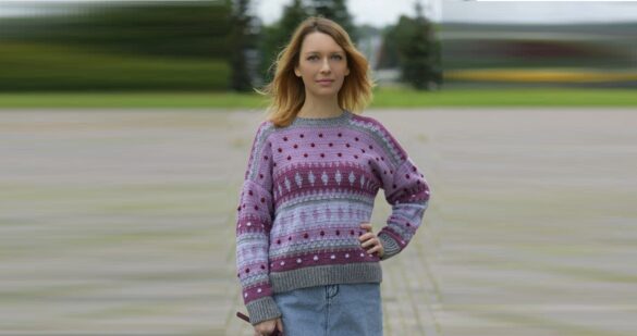 knitted pullover