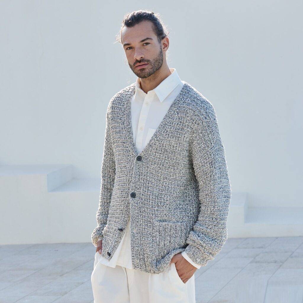 men's cardigan