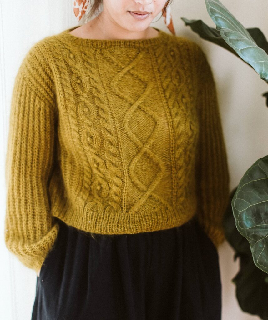 knitted pullover