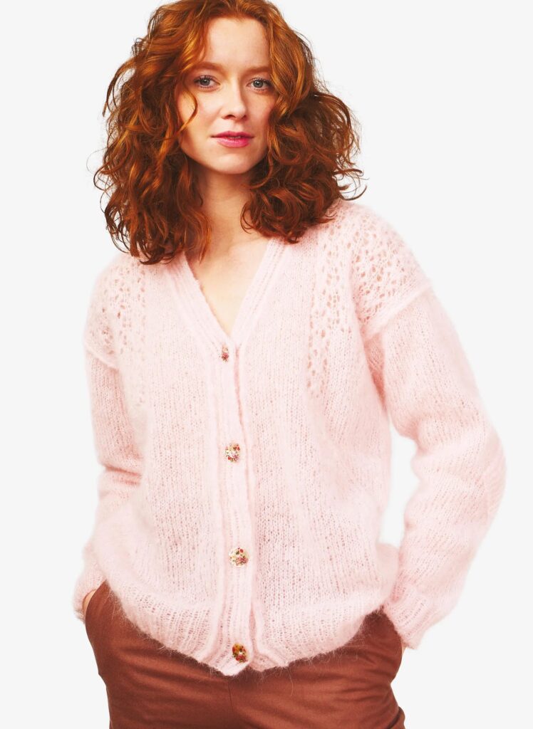 knitted cardigan