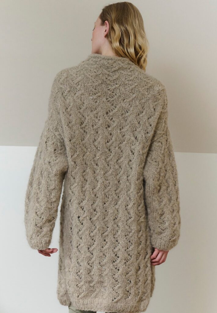 knitted coat