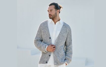 men's cardigan