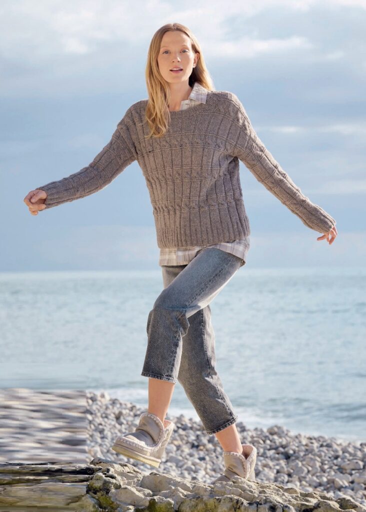 knitted pullover