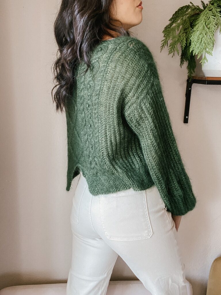 knitted pullover