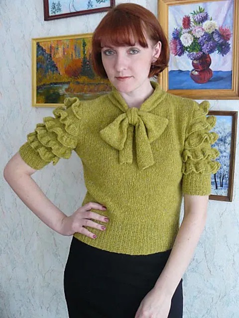 knitted pullover