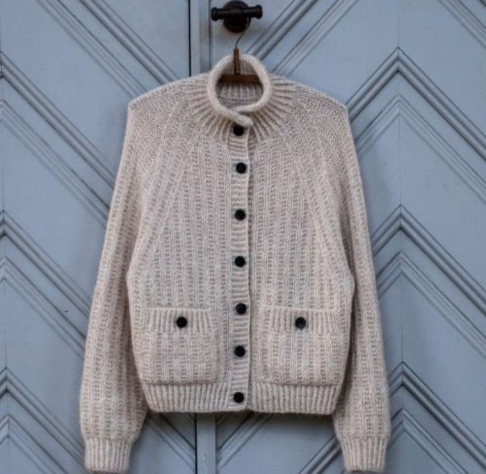 knitted cardigan