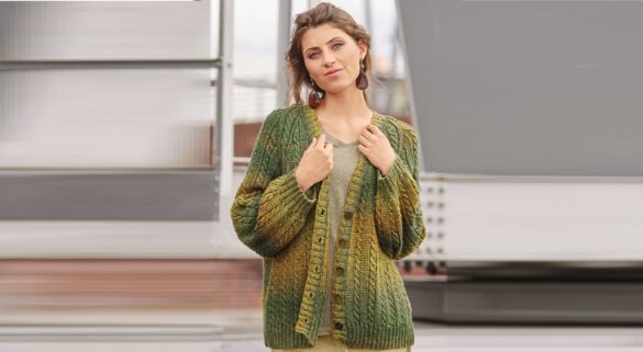 knitted cardigan