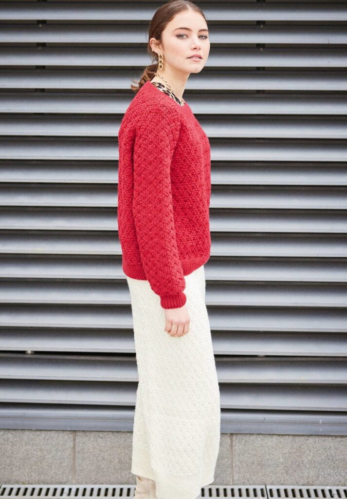 knitted pullover