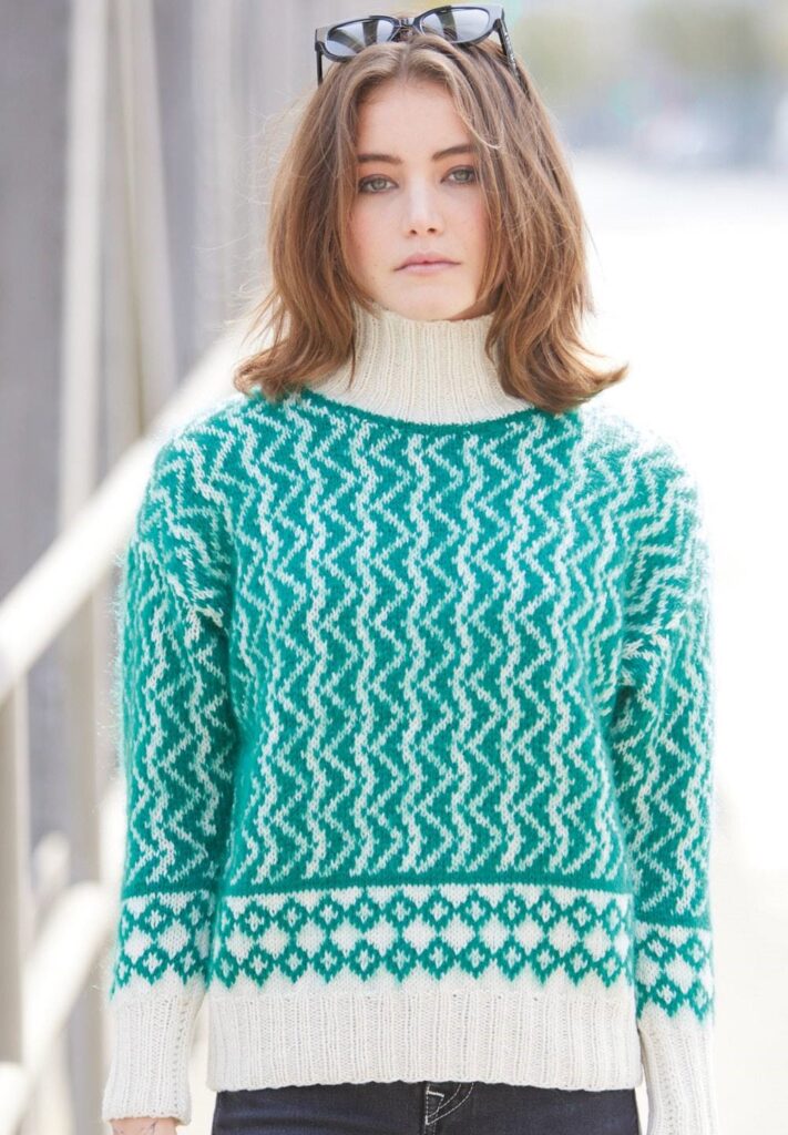 knitted pullover