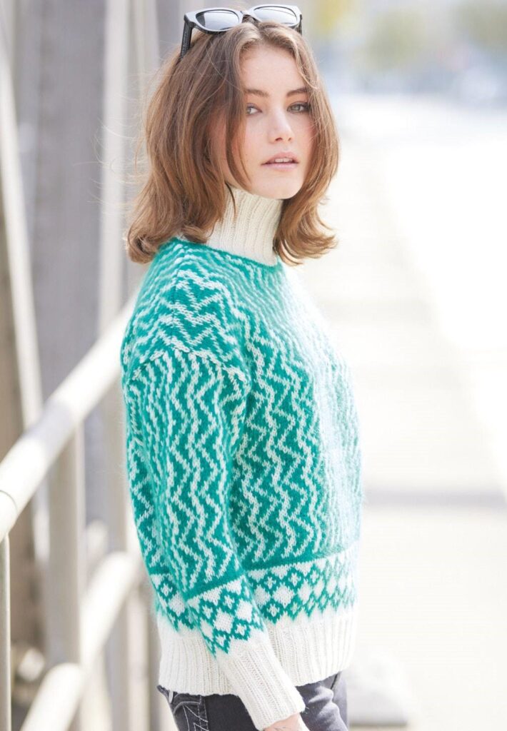 knitted pullover