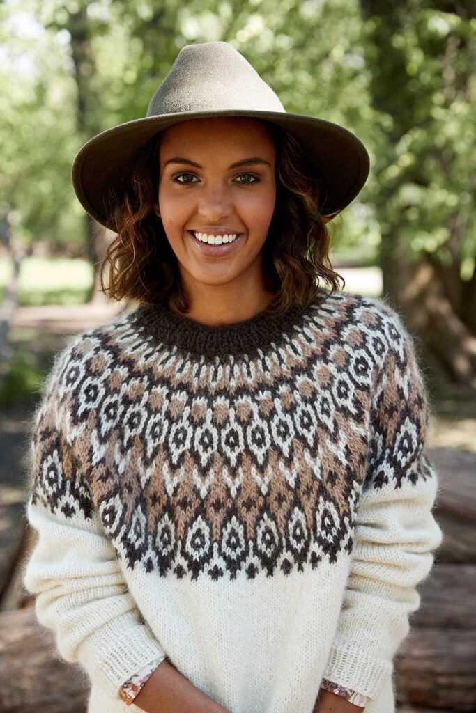 knitted pullover