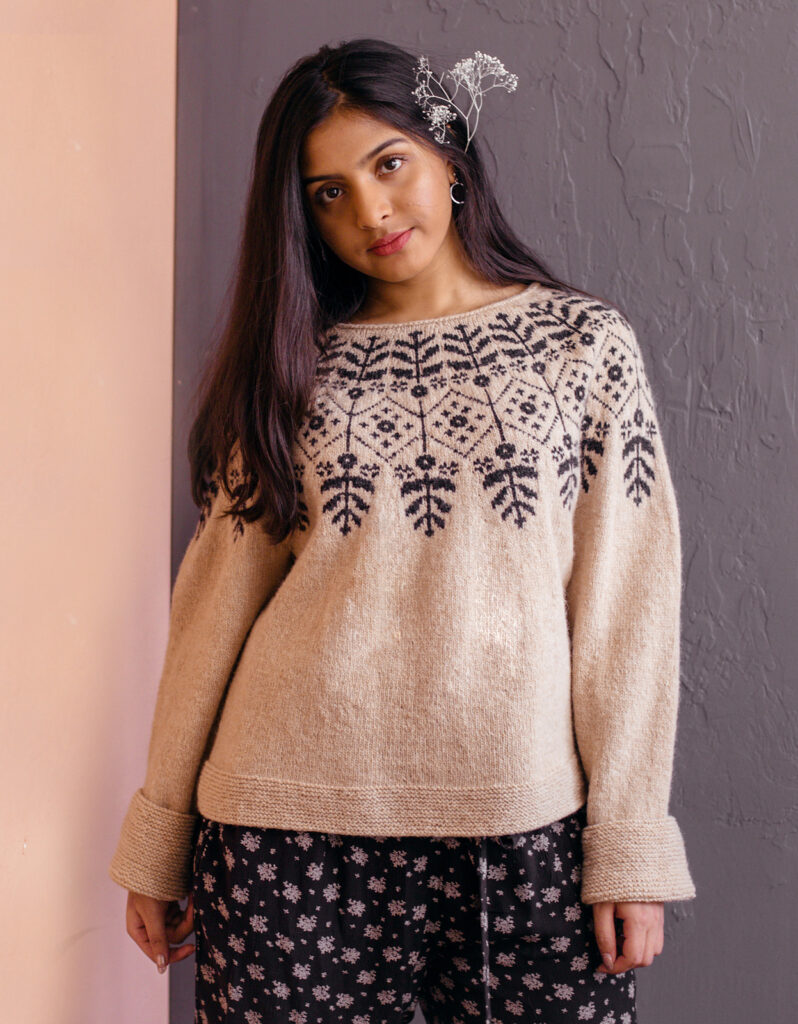 knitted pullover