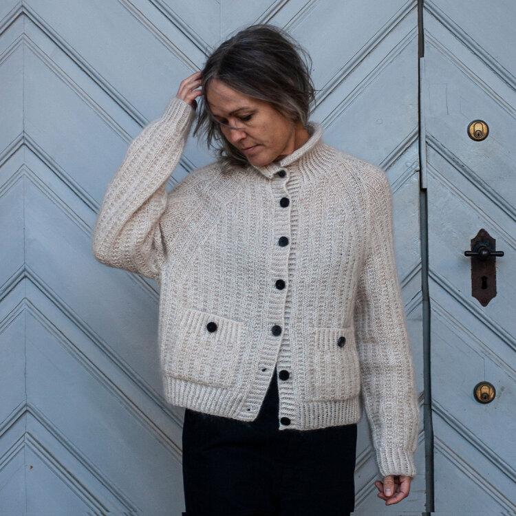 knitted cardigan