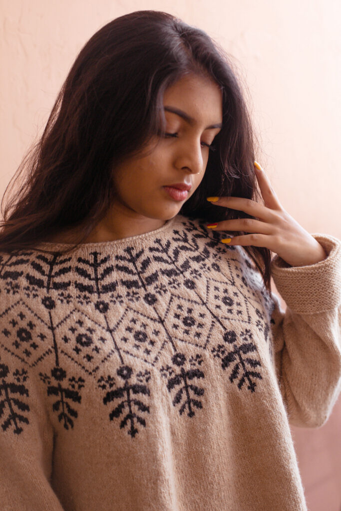 knitted pullover