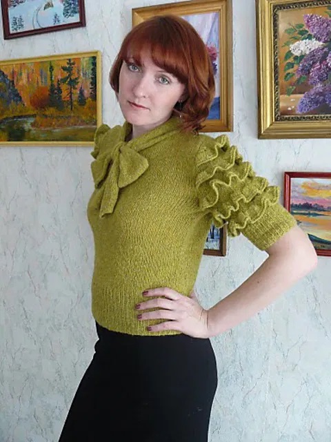 knitted pullover