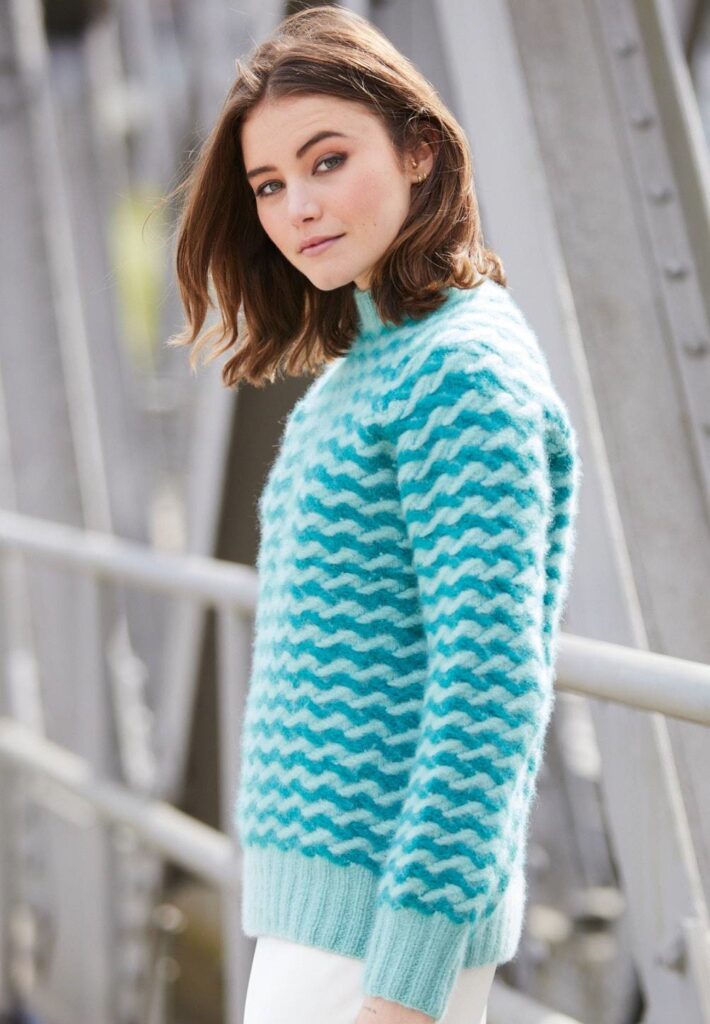 knitted pullover