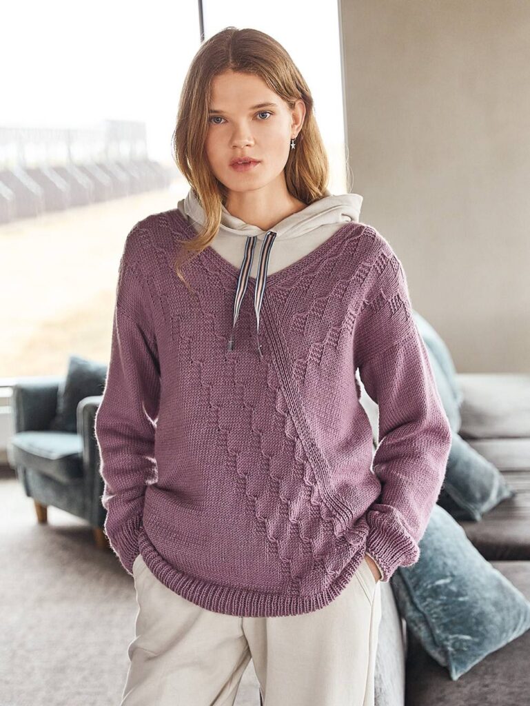 knitted pullover