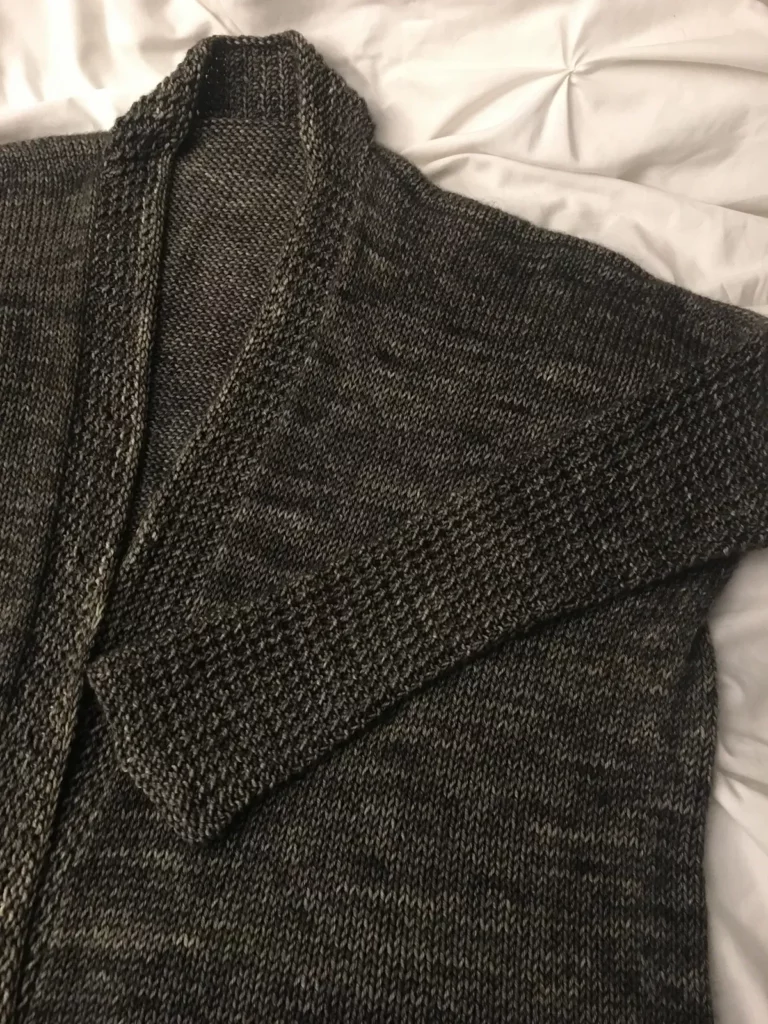 knitted cardigan