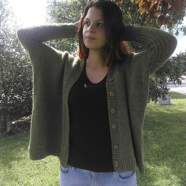 knitted cardigan