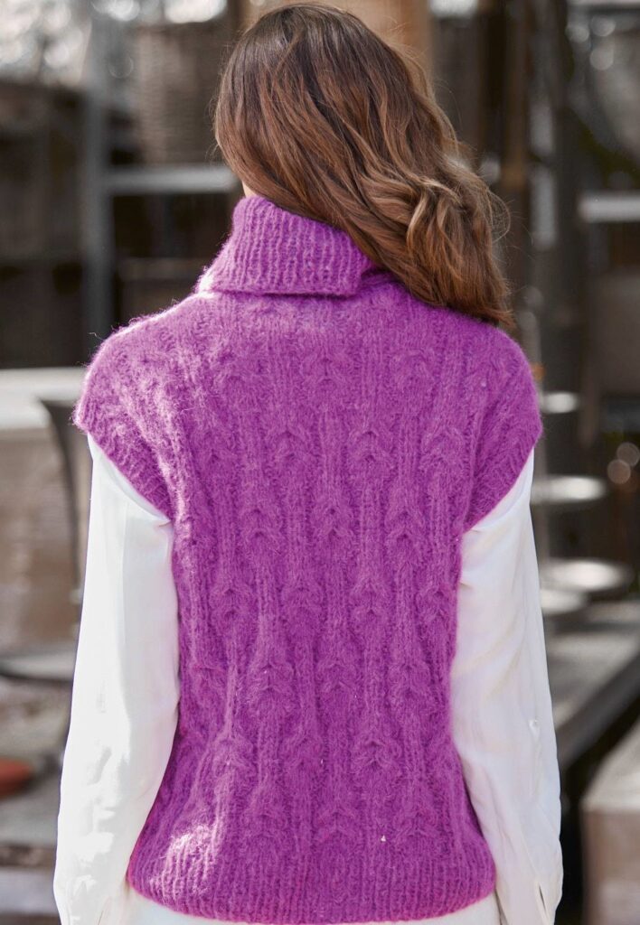 knitted vest