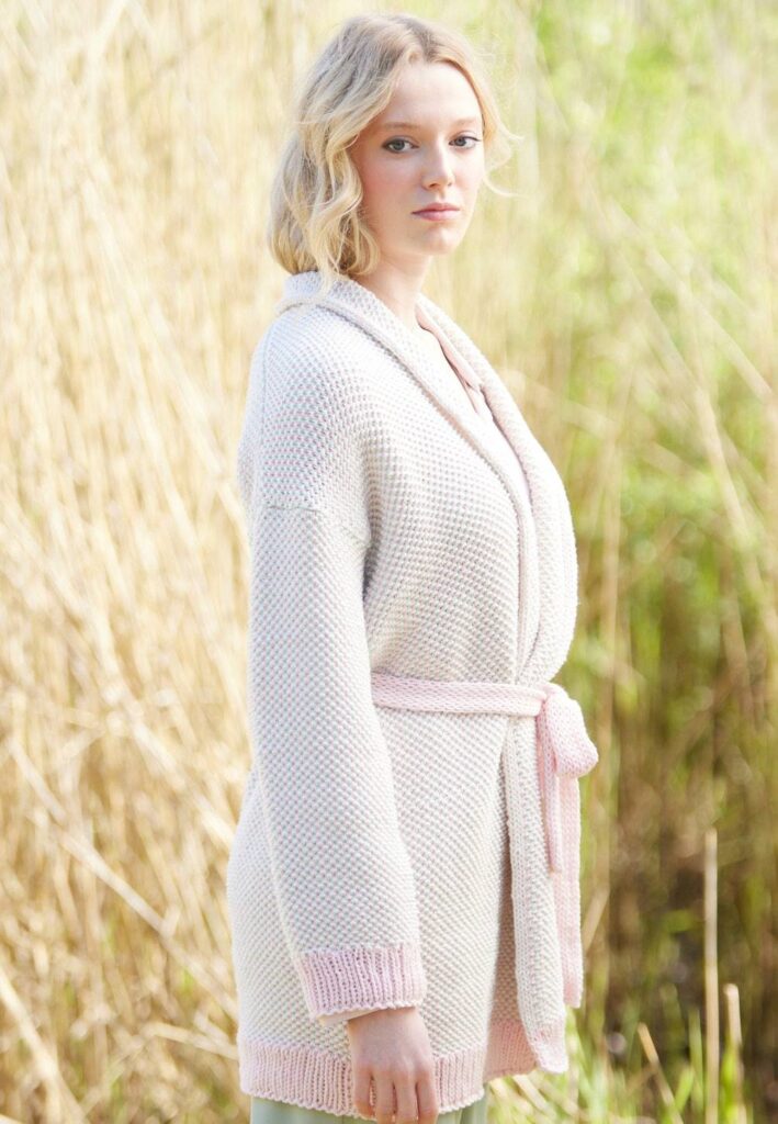 knitted cardigan