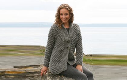 knitted cardigan