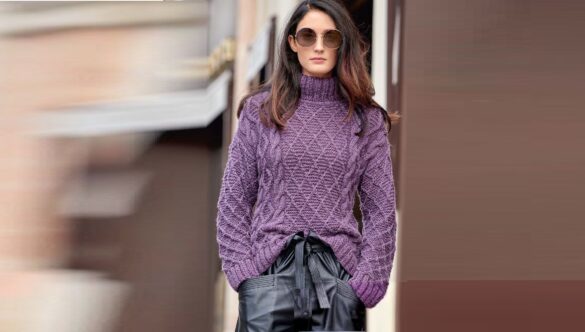 knitted pullover