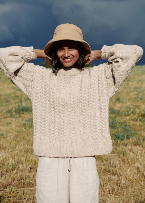 knitted pullover