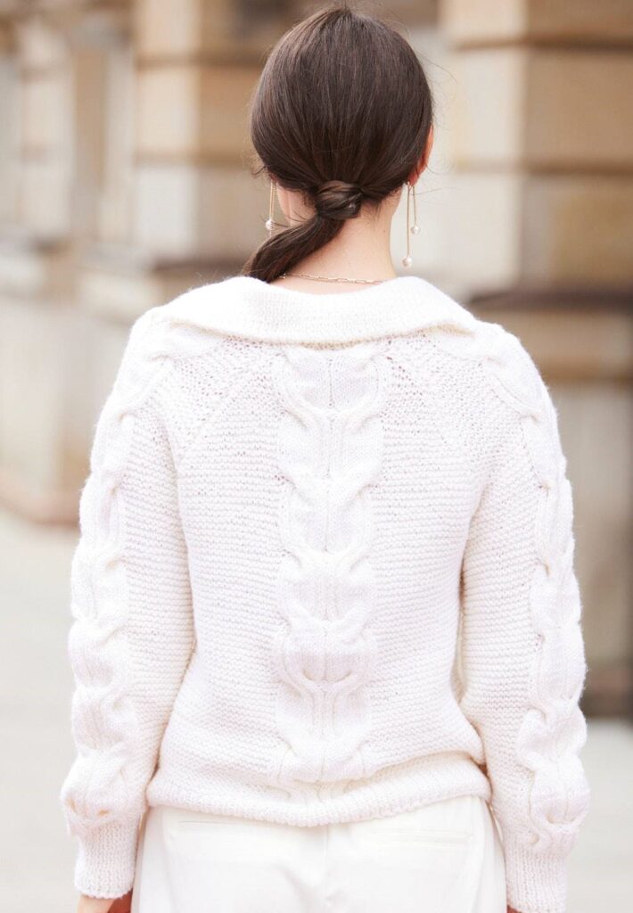 knitted pullover